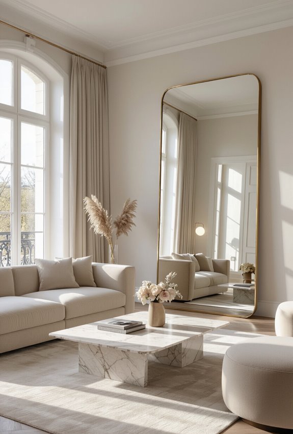 mirror light to expand space