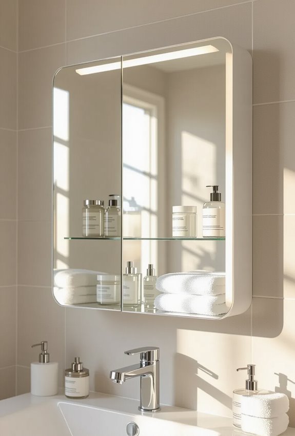 mirror medicine storage solutions