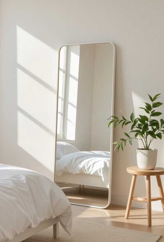 mirror opposite window amplifies