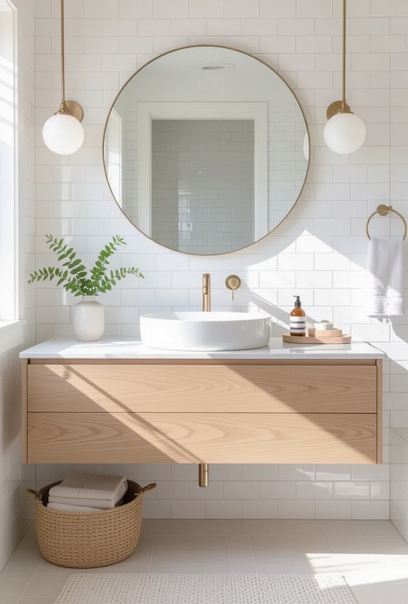 mirrors amplify light and space