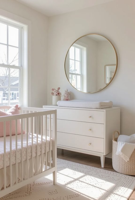 mirrors amplify soft natural light