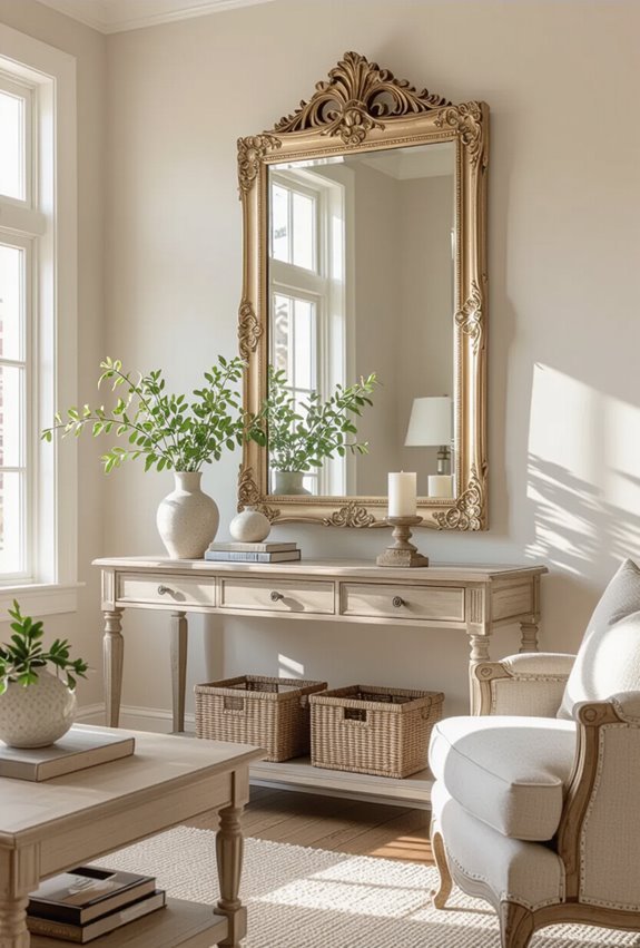 mirrors expand elegant warmspace
