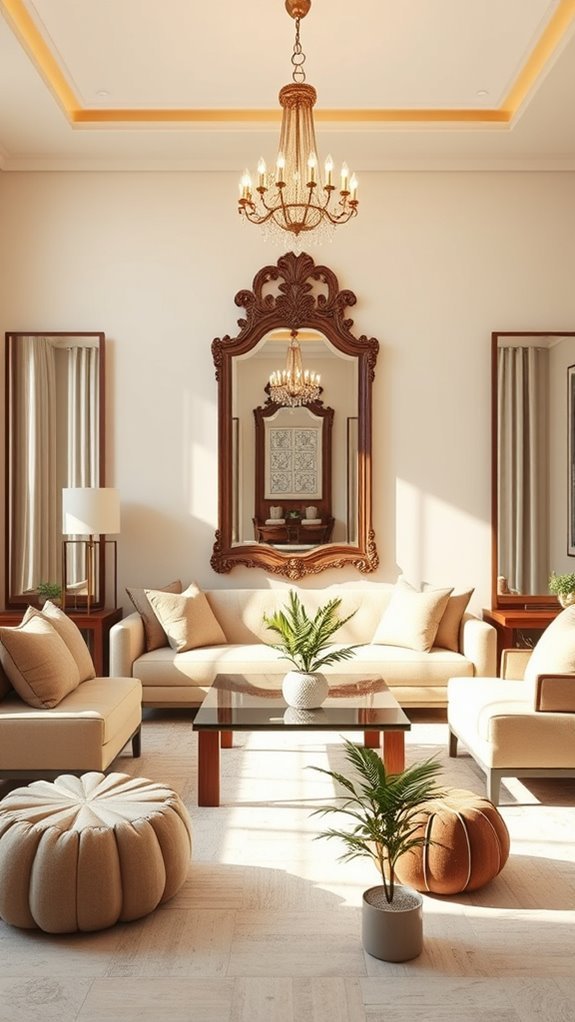 mirrors expand small spaces