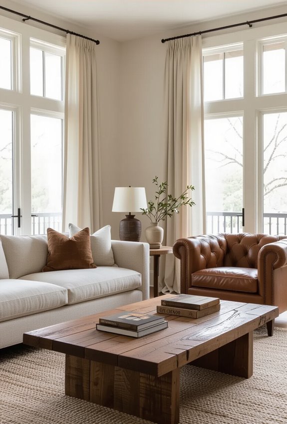 mix modern and traditional furniture