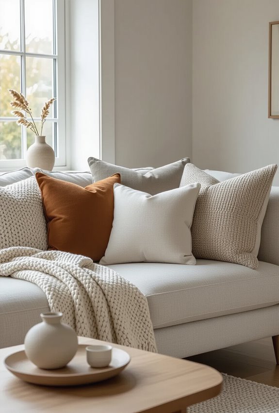 mix patterned velvet throw pillows