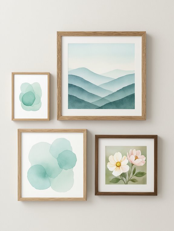 mix sizes for visual interest