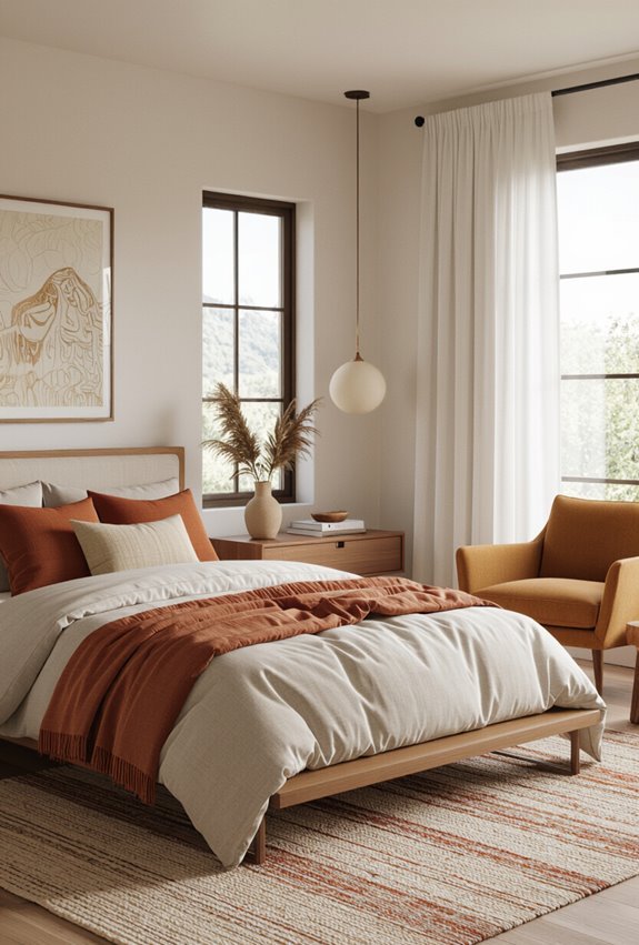 mix vintage with modern textures