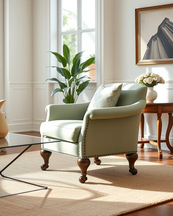 mixing antique and modern
