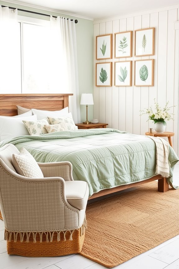 mixing patterns with sage