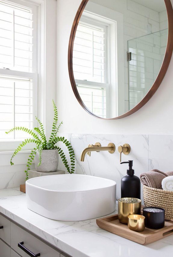 mixing warm eclectic metals