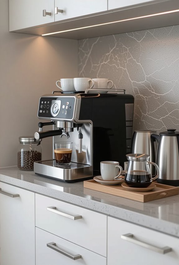 mobile espresso networking station