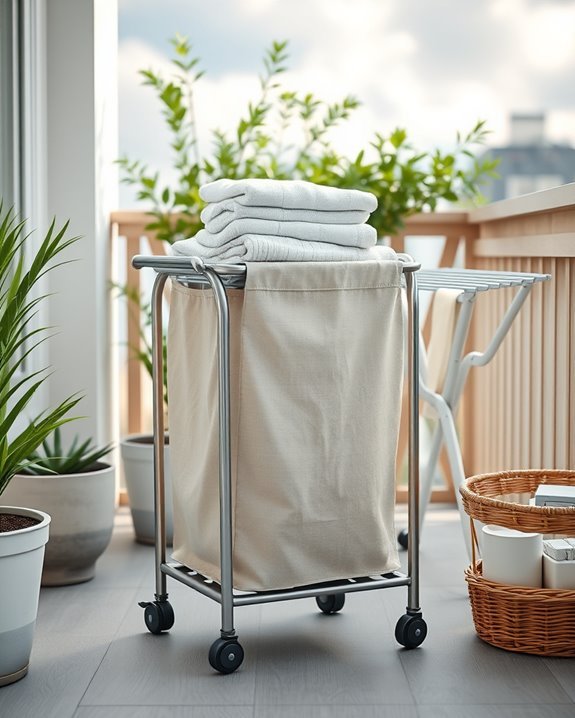 mobile laundry organization solution