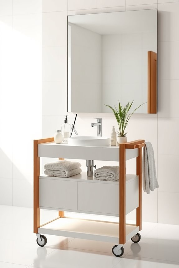 mobile storage for organization