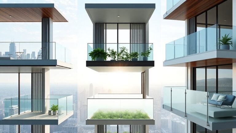modern balcony glass designs