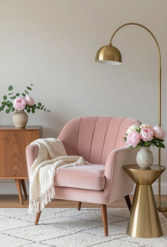 modern base vintage accents
