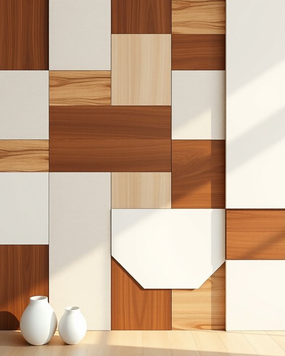 modern brown geometric patterns