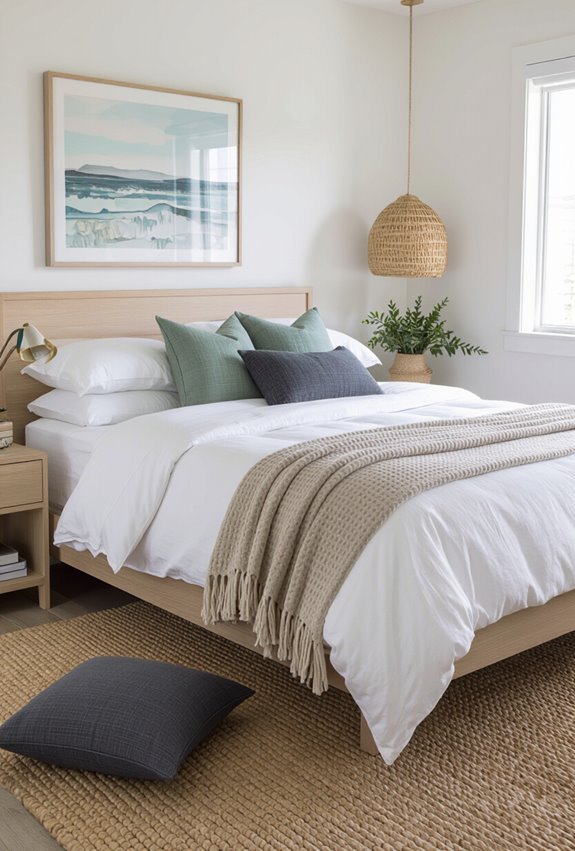 modern coastal minimalist calm