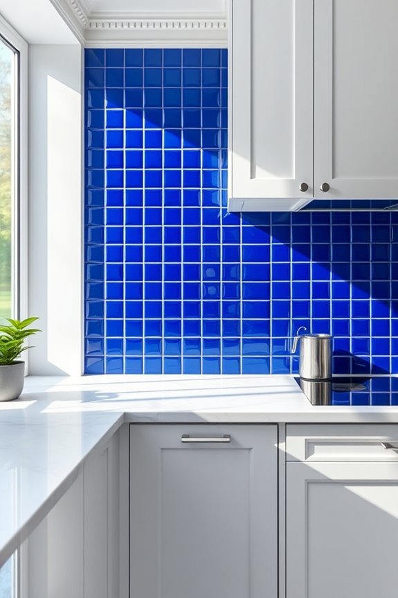 modern elegant kitchen tiles