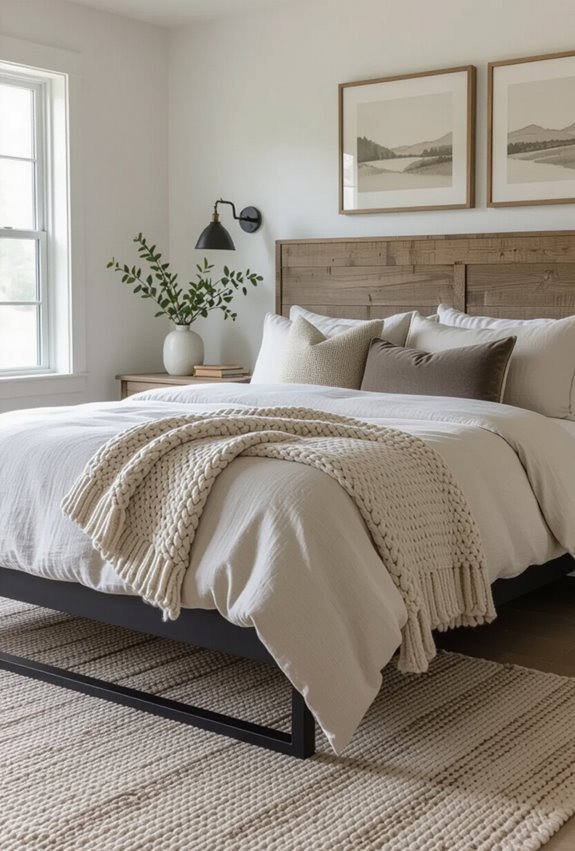 modern farmhouse curated rustic modern blend
