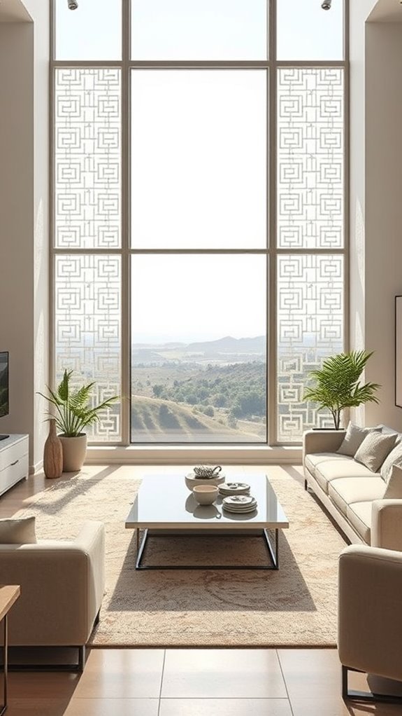 modern grille window designs