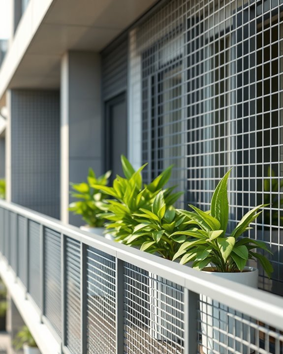 modern industrial balcony design