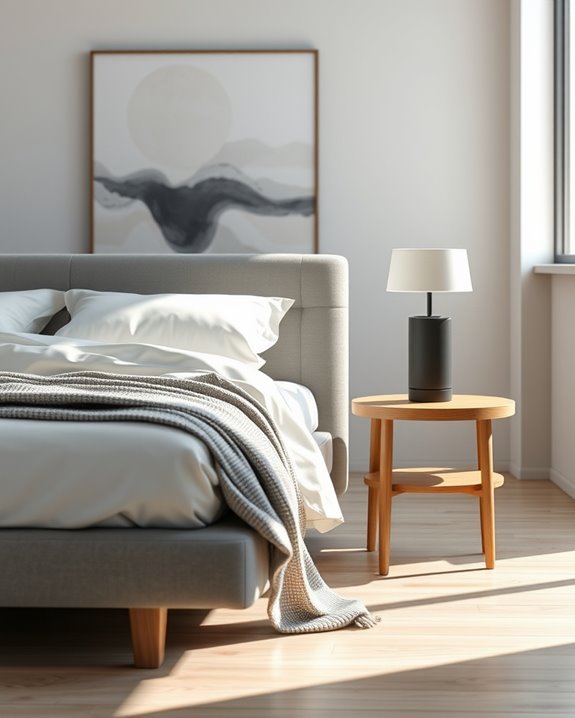 modern minimalist bedside tables