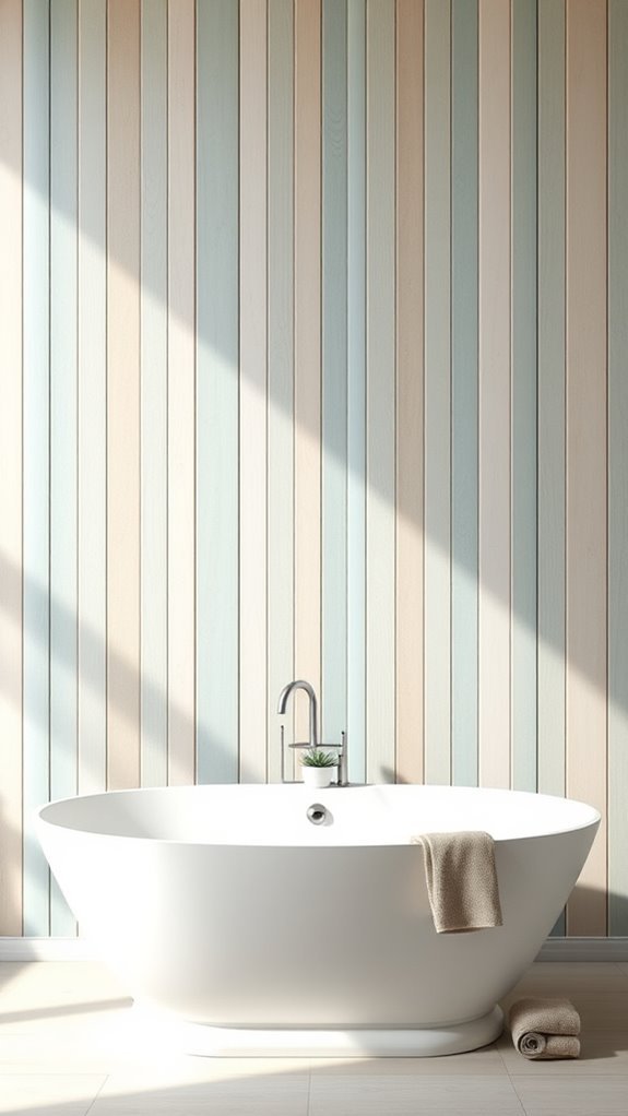 modern painted wood accents