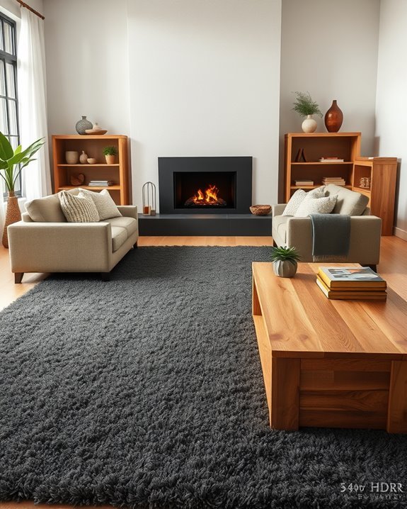 modern rustic living room harmony