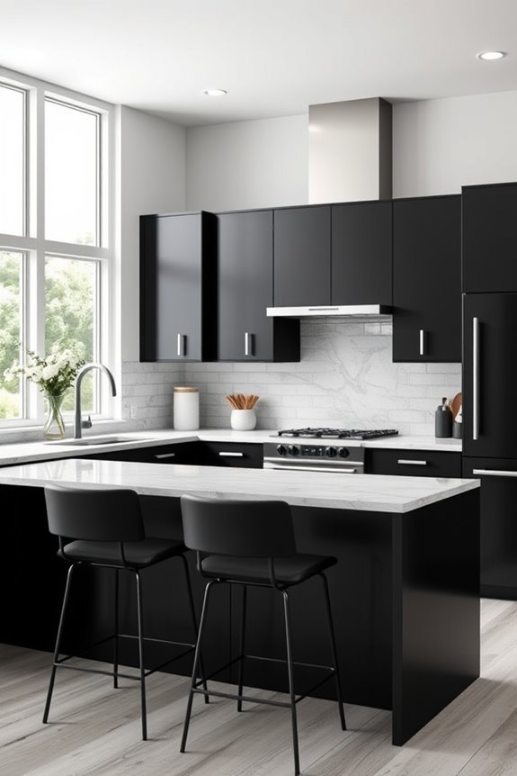 modern sophistication in kitchens