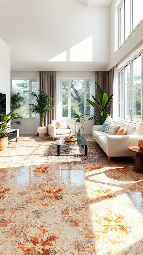 modern terrazzo tile design