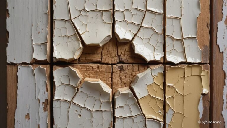 moisture causes paint bubbling