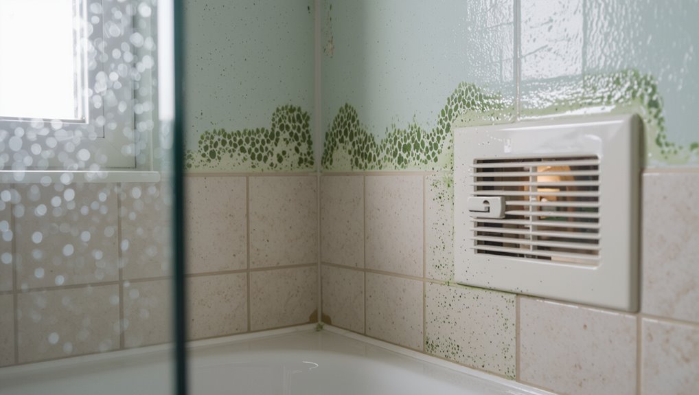 moisture hotspots in bathrooms