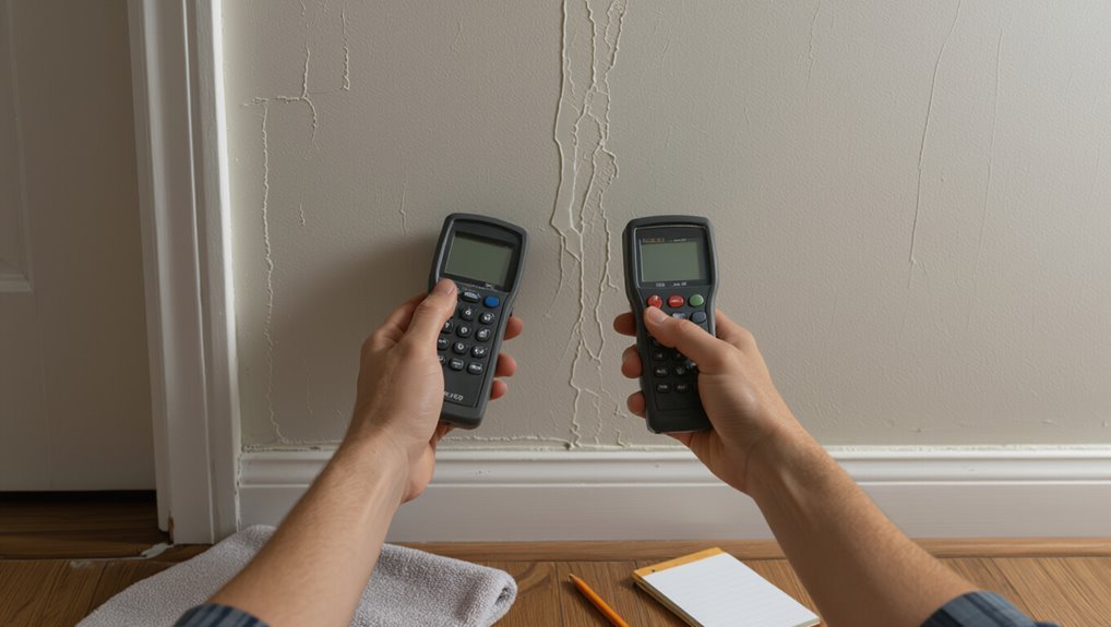 moisture reading troubleshooting guide