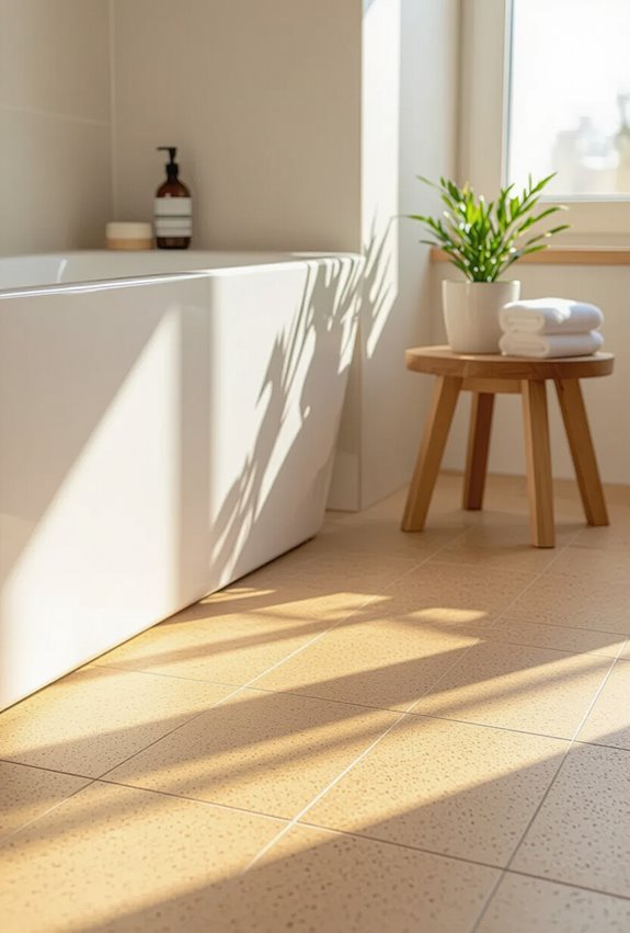 moisture resistant eco friendly cork flooring