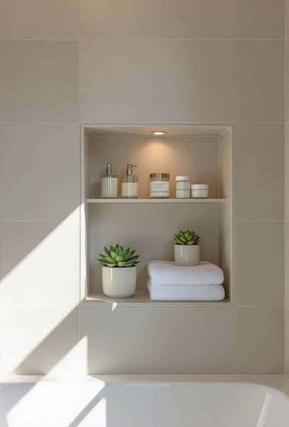 moisture resistant recessed niche lighting