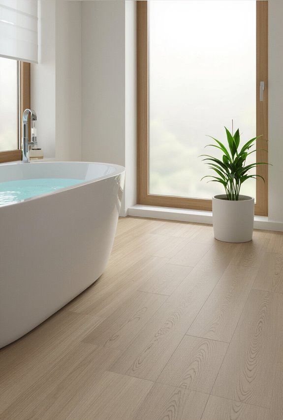 moisture resistant recycled paperboard flooring