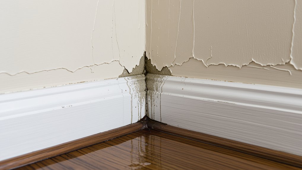 moisture signs to address