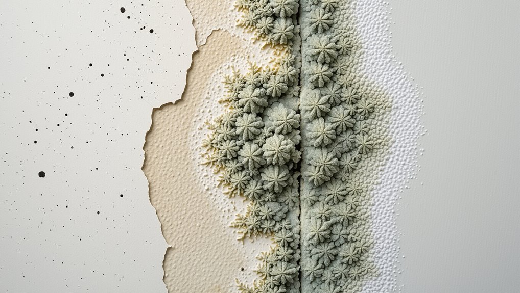 mold on painted drywall