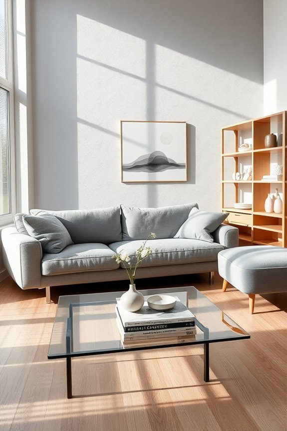 monochromatic accent wall design