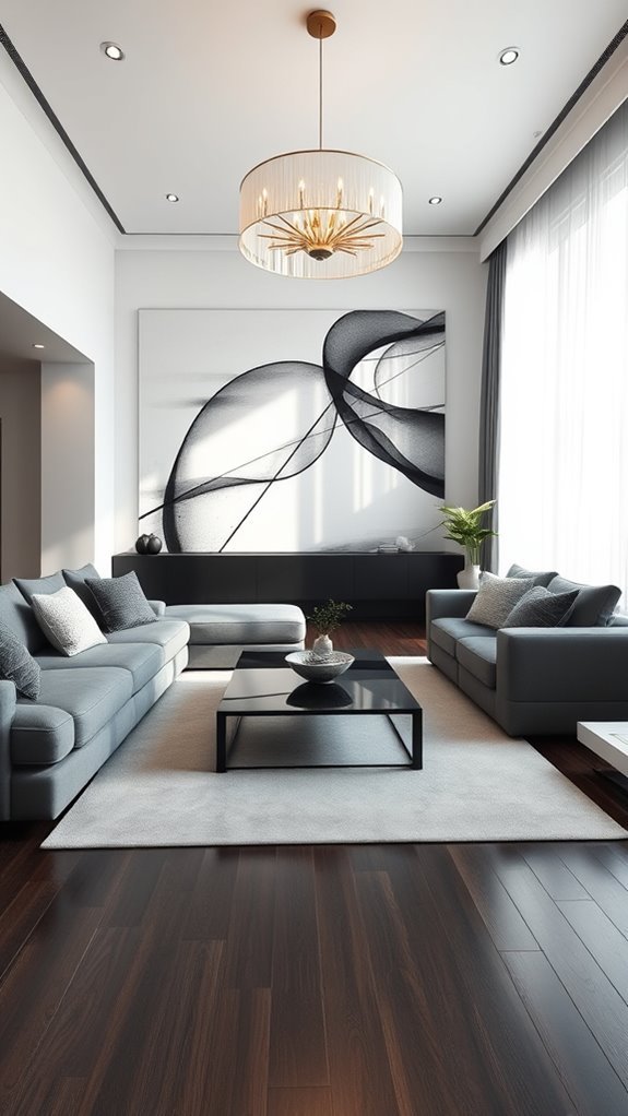 monochrome design for sophistication