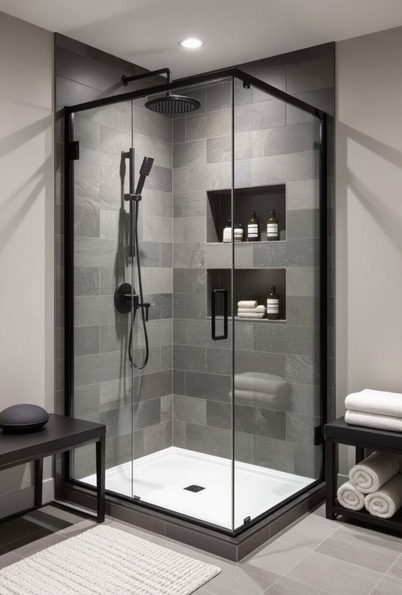 monochrome textures define elegance
