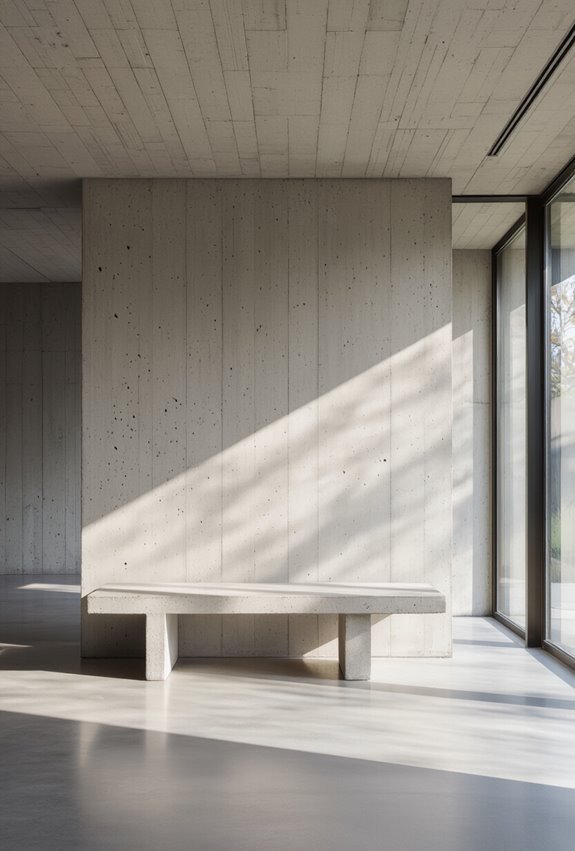 monolithic smooth plaster wallscapes