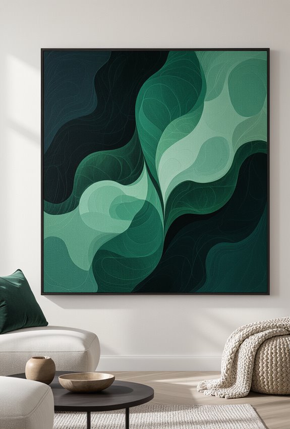 moody aquatic foliage shadowplay