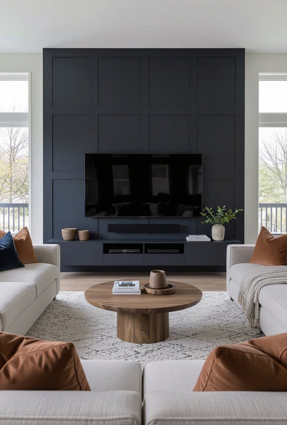 moody durable dark wall
