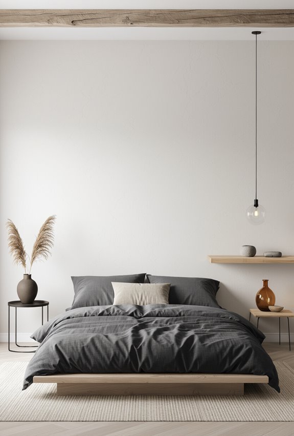 moody minimalist linear calm design
