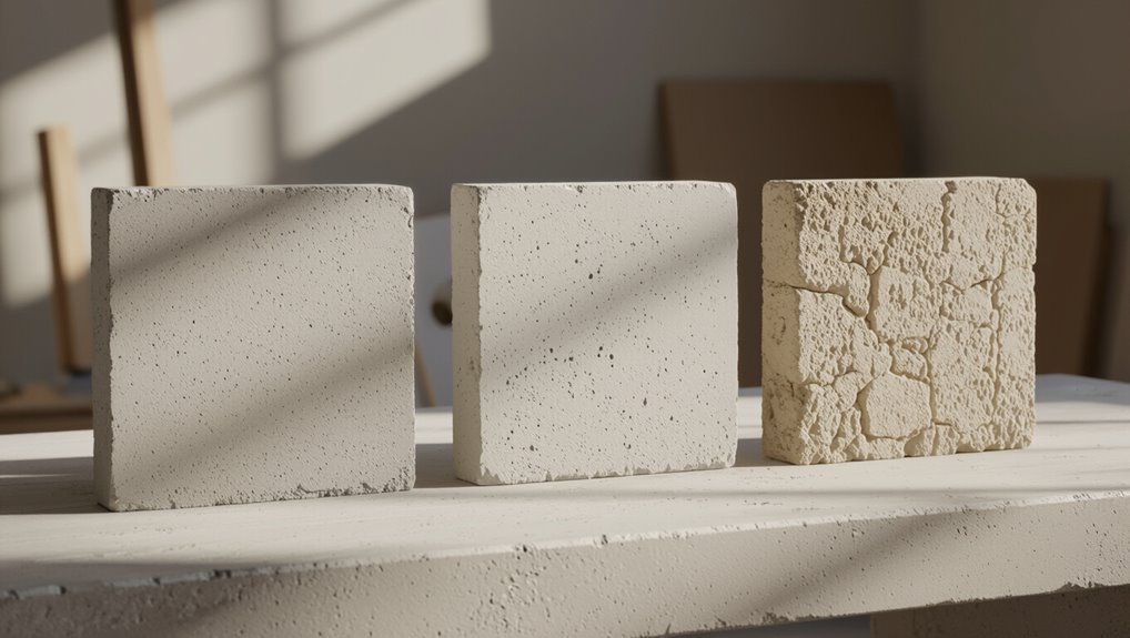 mortar mix affects curing