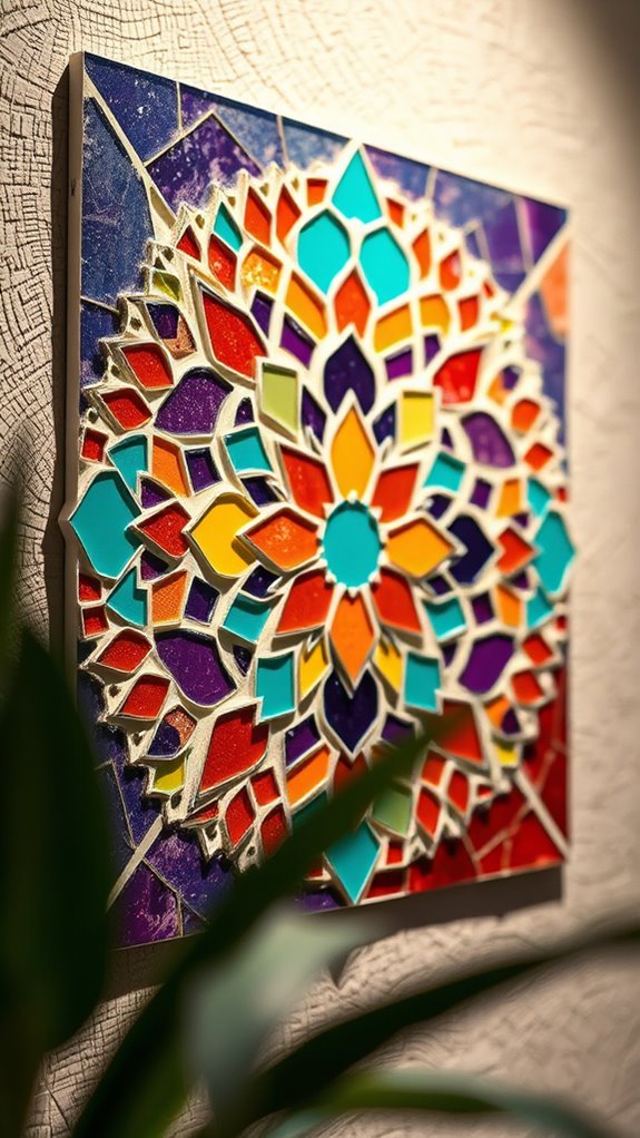 mosaic tile wall decor