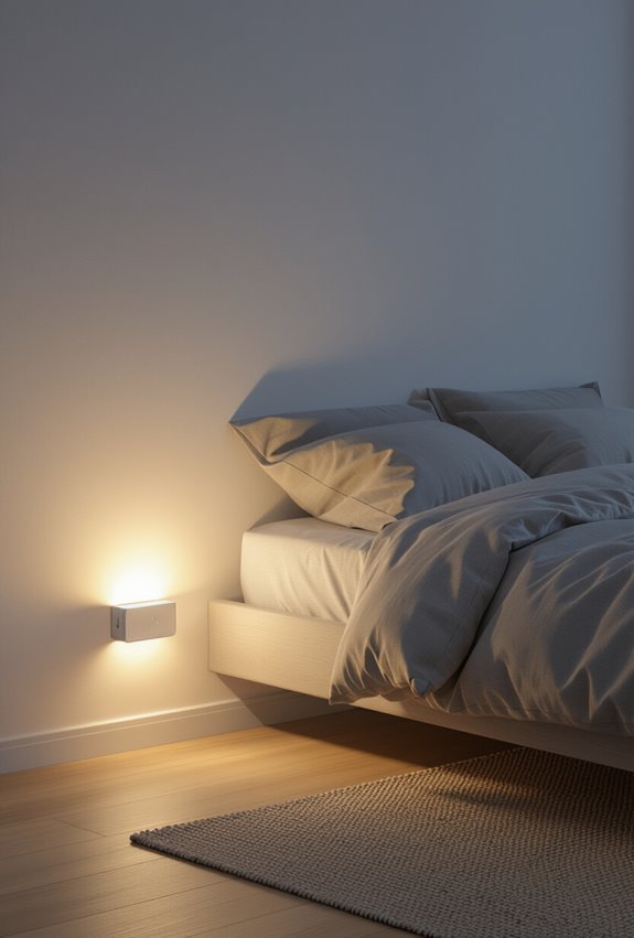 motion activated adaptive led pathways