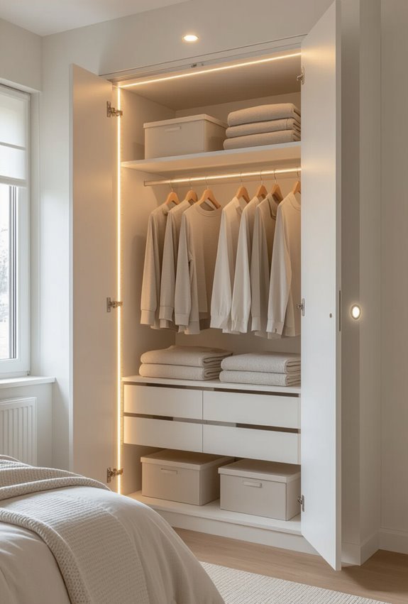 motion activated led cupboard lighting