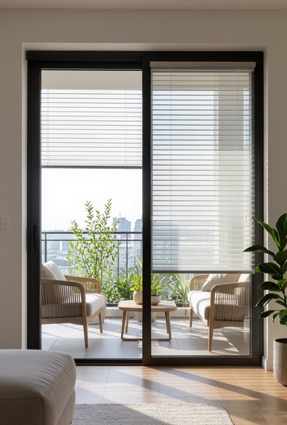 motorized built in blinds privacy